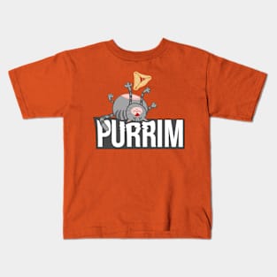 Purim Cat - Shalach Manos Kids T-Shirt